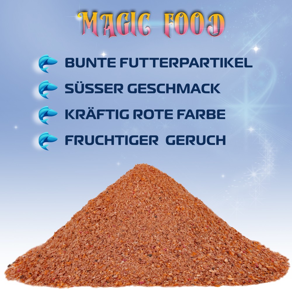 MagicFood Feeder Angelfutter 1Kg - Rotaugen Ronny