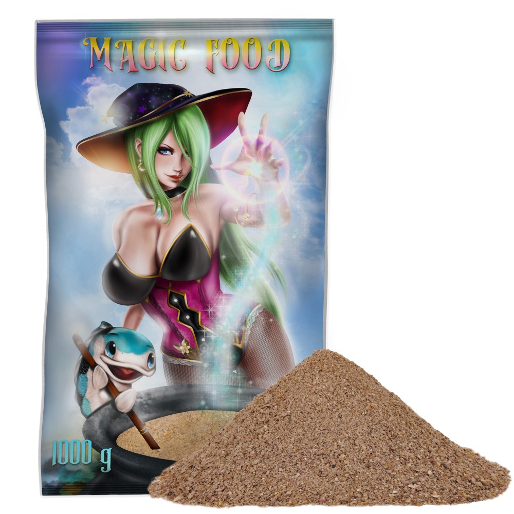MagicFood Feeder Angelfutter 1Kg - Fließwasser Freddy