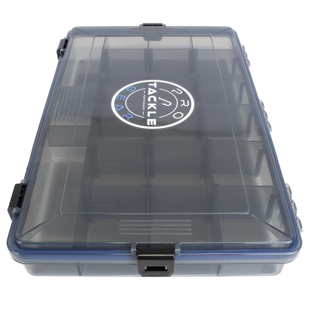 Pro Tackle Lure Box Shallow Köderbox grau - 35,5 x 23 x5 cm