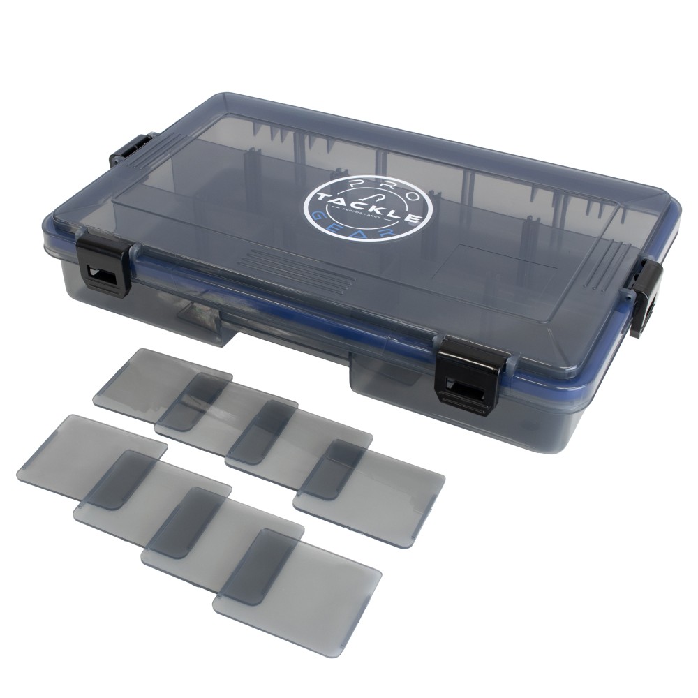 Pro Tackle Lure Box Shallow - Köderbox grau - 27,5 x 18 x 5cm