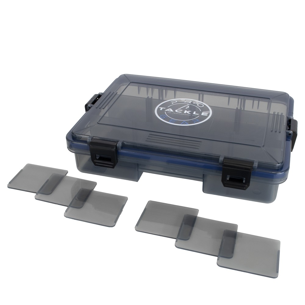 Pro Tackle Lure Box Shallow - Köderbox grau - 23 x 17,5 x 5 cm