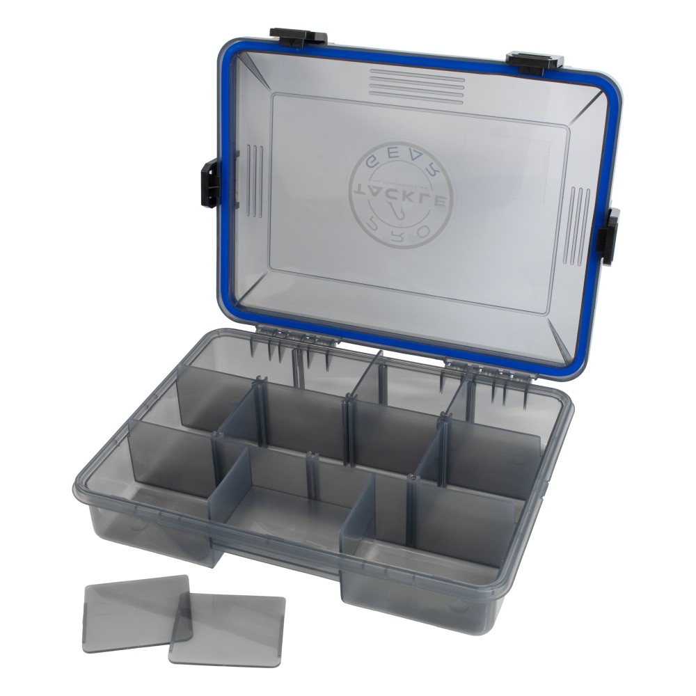 Pro Tackle Lure Box Shallow - Köderbox grau - 23 x 17,5 x 5 cm