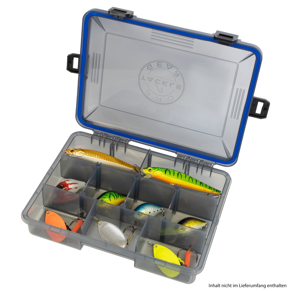 Pro Tackle Lure Box Shallow - Köderbox grau - 23 x 17,5 x 5 cm
