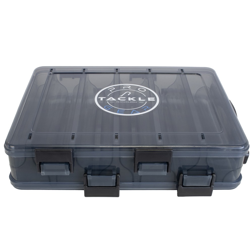 Pro Tackle Lure Box Wobbler-Box grau - 20,5 x 17 x 4,8 cm