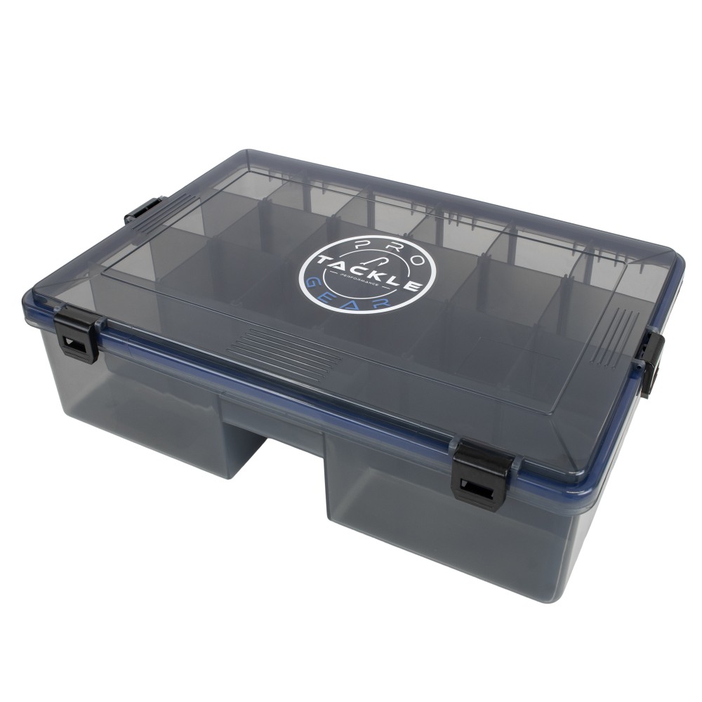 Pro Tackle Lure Box Deep Köderbox grau - 35,5 x 23 x 9,2 cm