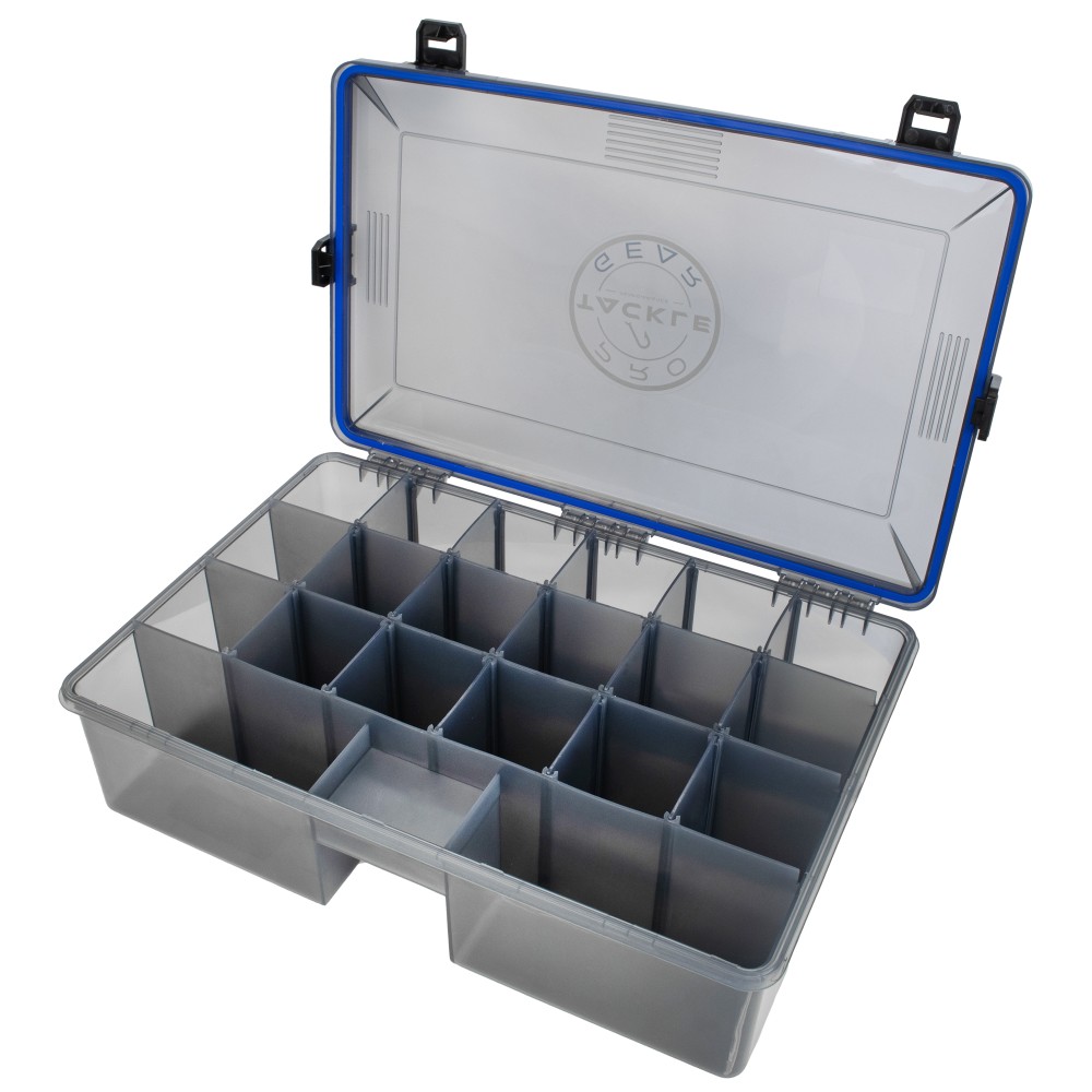 Pro Tackle Lure Box Deep - Köderbox grau - 35,5 x 23 x 9,2 cm