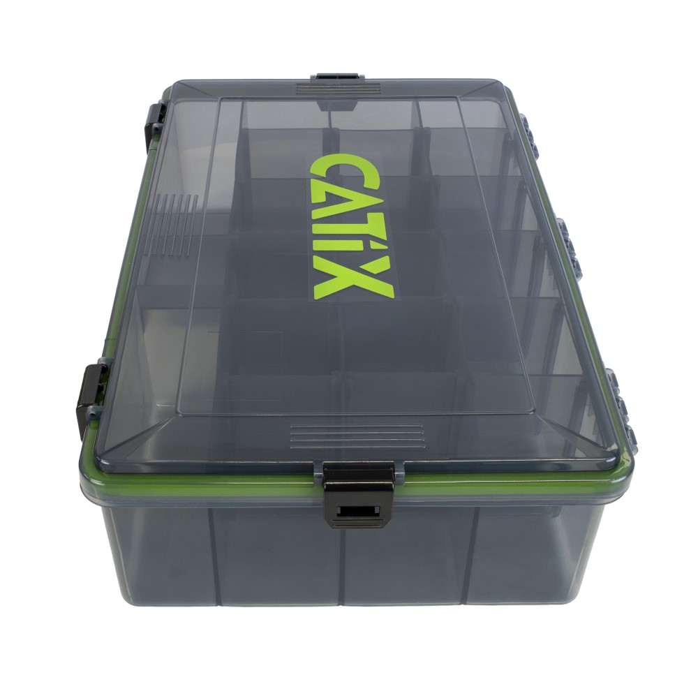 Catix Lure Box Deep Zubehörbox grau - 35,5 x 23 x 9,2 cm