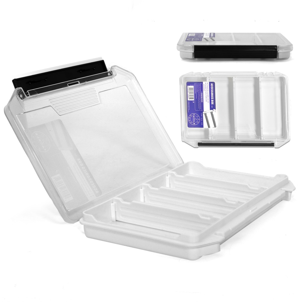 Pro Tackle Lure Box 20-W Vertical - 20.5 x 14.5 x 3cm - White