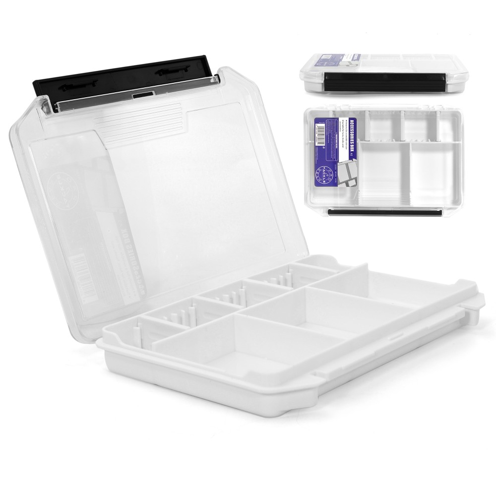 Pro Tackle Lure Box 20-W Versatile II - 20.5 x 14.5 x 3cm - White