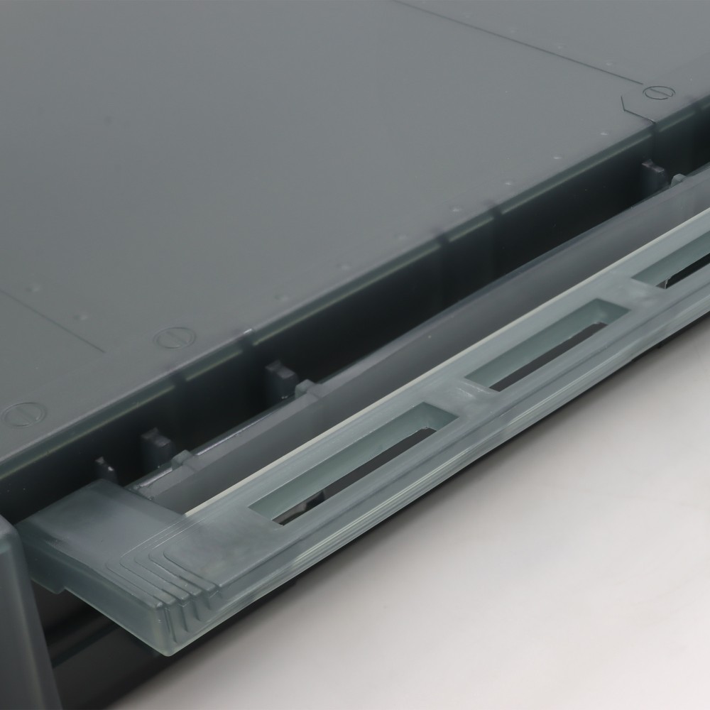 Pro Tackle Lure Box 25-G Soft Foam- 25 x 16.5 x 3.6cm - Grey