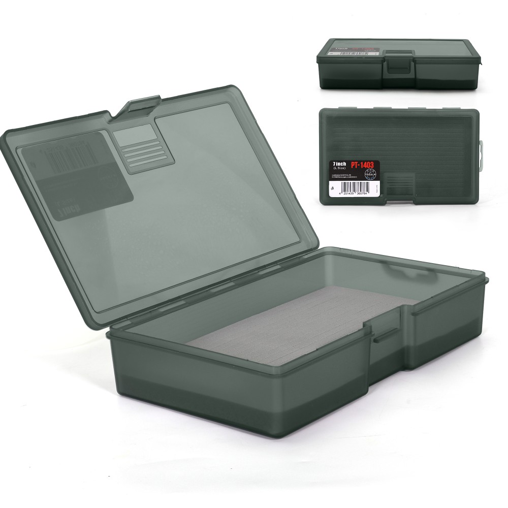 Pro Tackle Tackle Box 17-G - Kleinteilbox Slit - 17.5 x 9 x 3.6cm - Grey