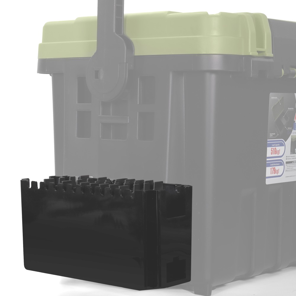 Pro Tackle Side Pocket - Köderhalter 24.6 x 9.5 x 12.2cm - Black