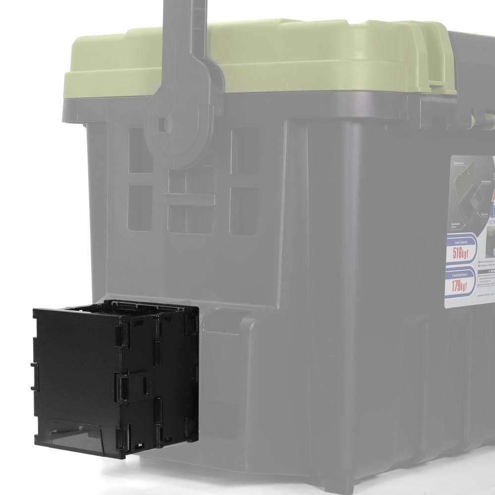 Pro Tackle Drink Holder - Getränkehalter Folding - 9.8 x 9.3 x 10cm - Black