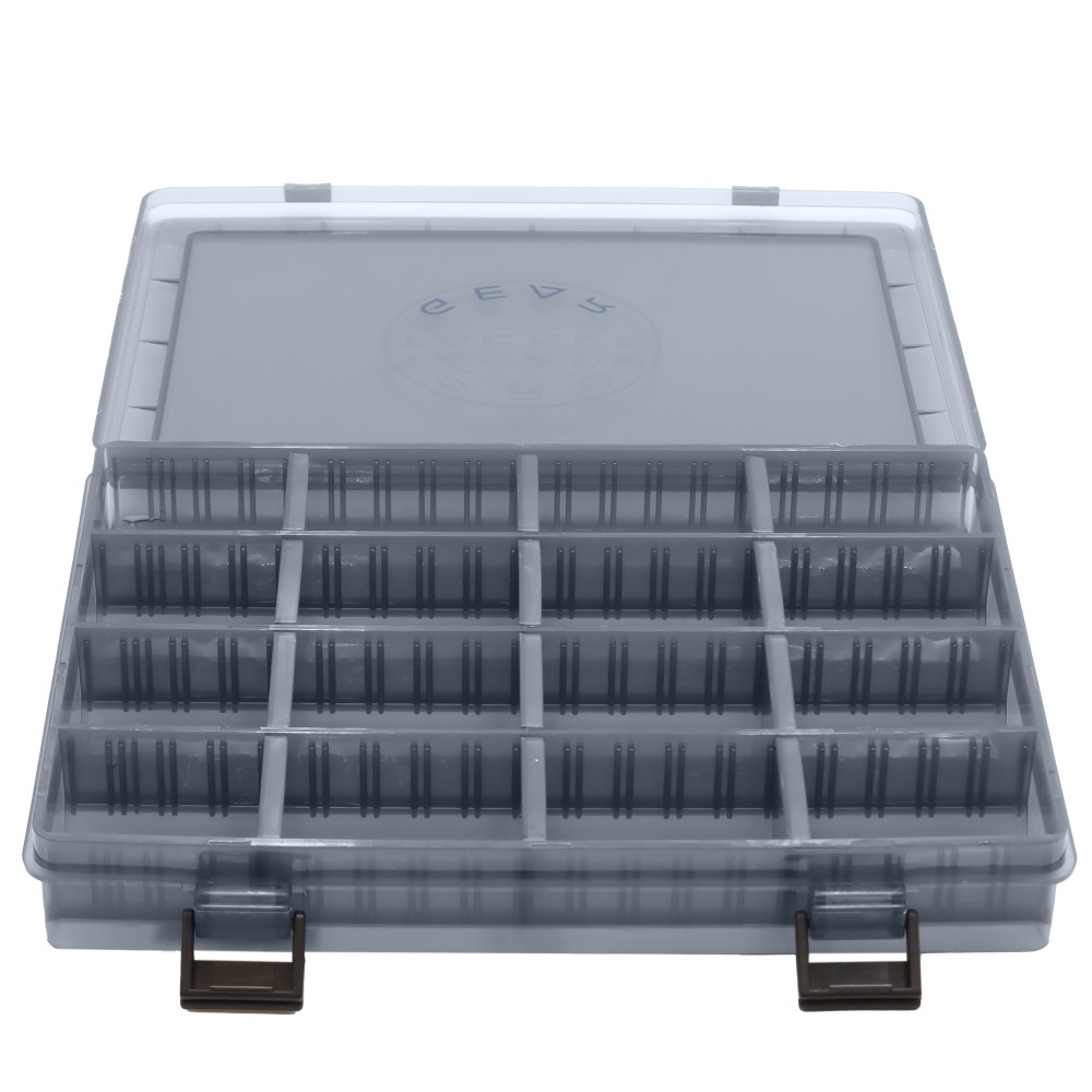 Pro Tackle Standard Tackle Box - Kunstköderbox grau - 25,5 x 18,5 x 4cm
