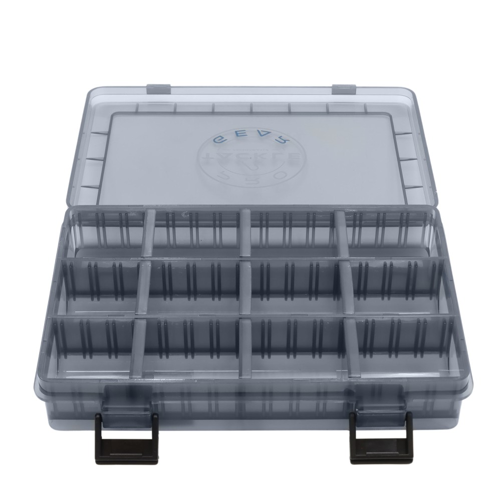 Pro Tackle Standard Tackle Box - Kunstköderbox grau - 20,5 x 14 x 4cm