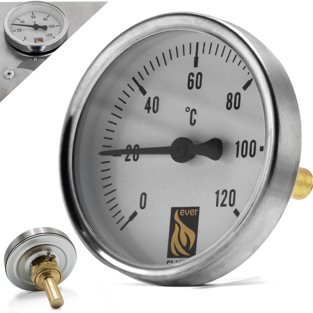 Eversmoke Räucherthermometer inkl. Messing Tauchhülse