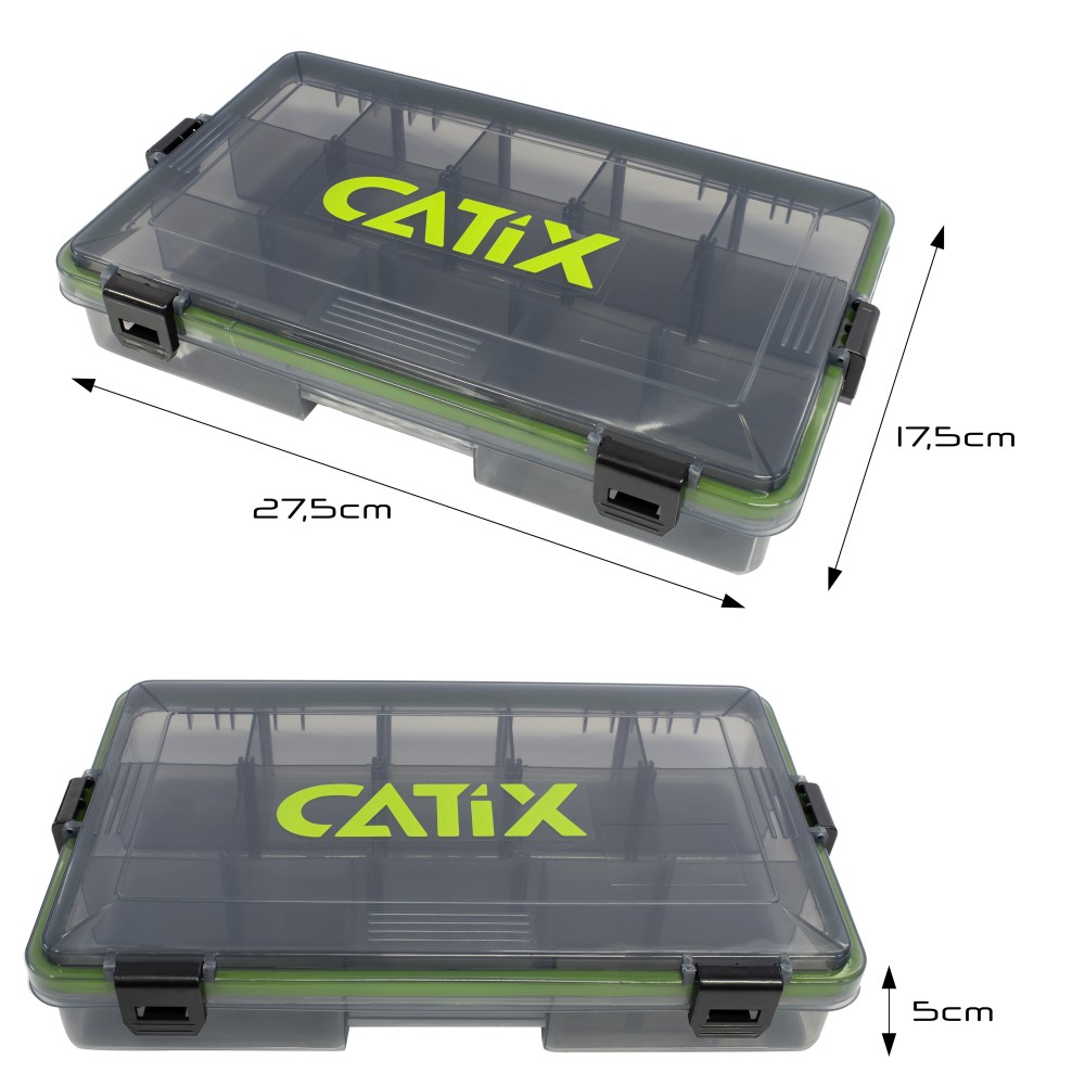 Catix Tackle Container , Clear Organize Set & Lure Boxen Bundle - Taschenset