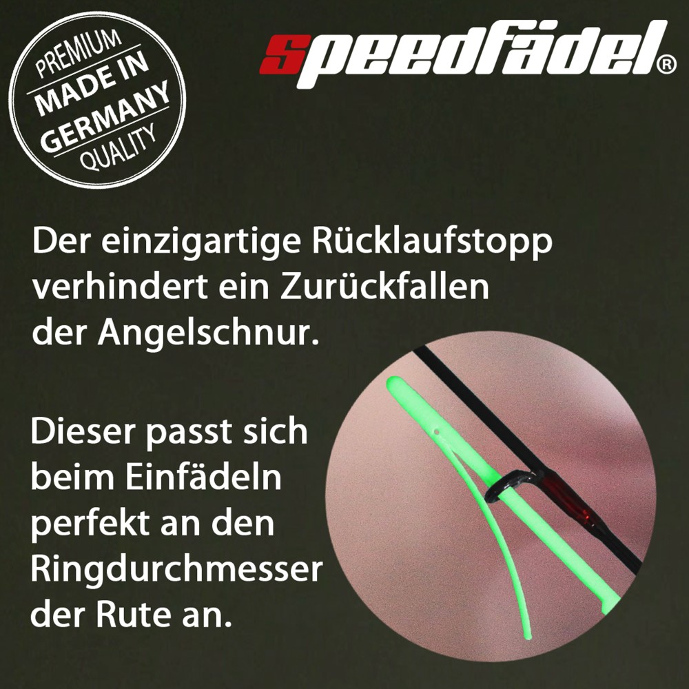 Speedfädel Einfädler 3er Set im Polybeutel - Schnureinfädler