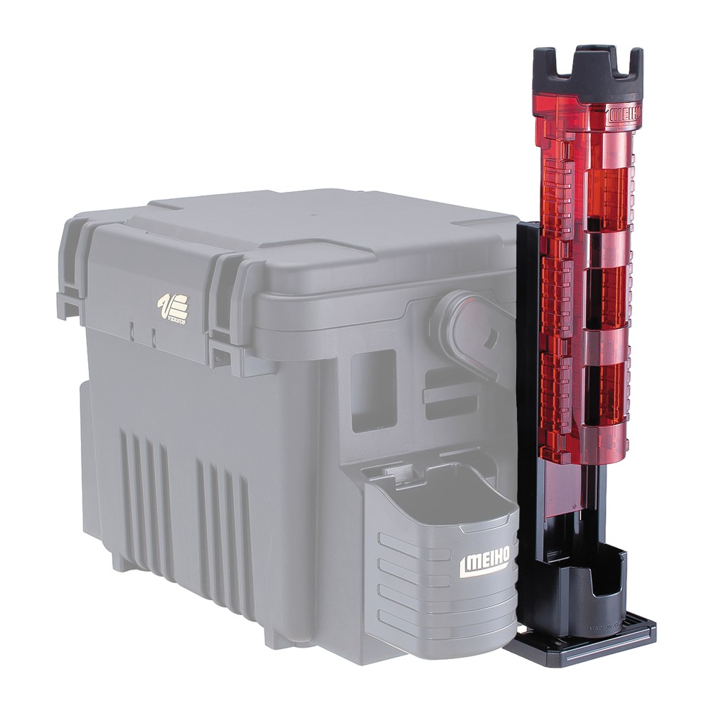 Meiho Rod Stand BM-300L - Rutenhalter red/black No Srew