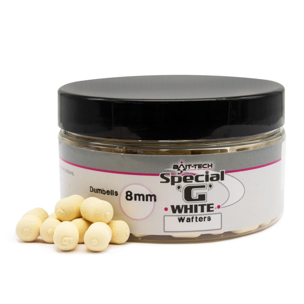 Bait Tech Special G Dumbells Wafters White - 6x10mm - (100ml)