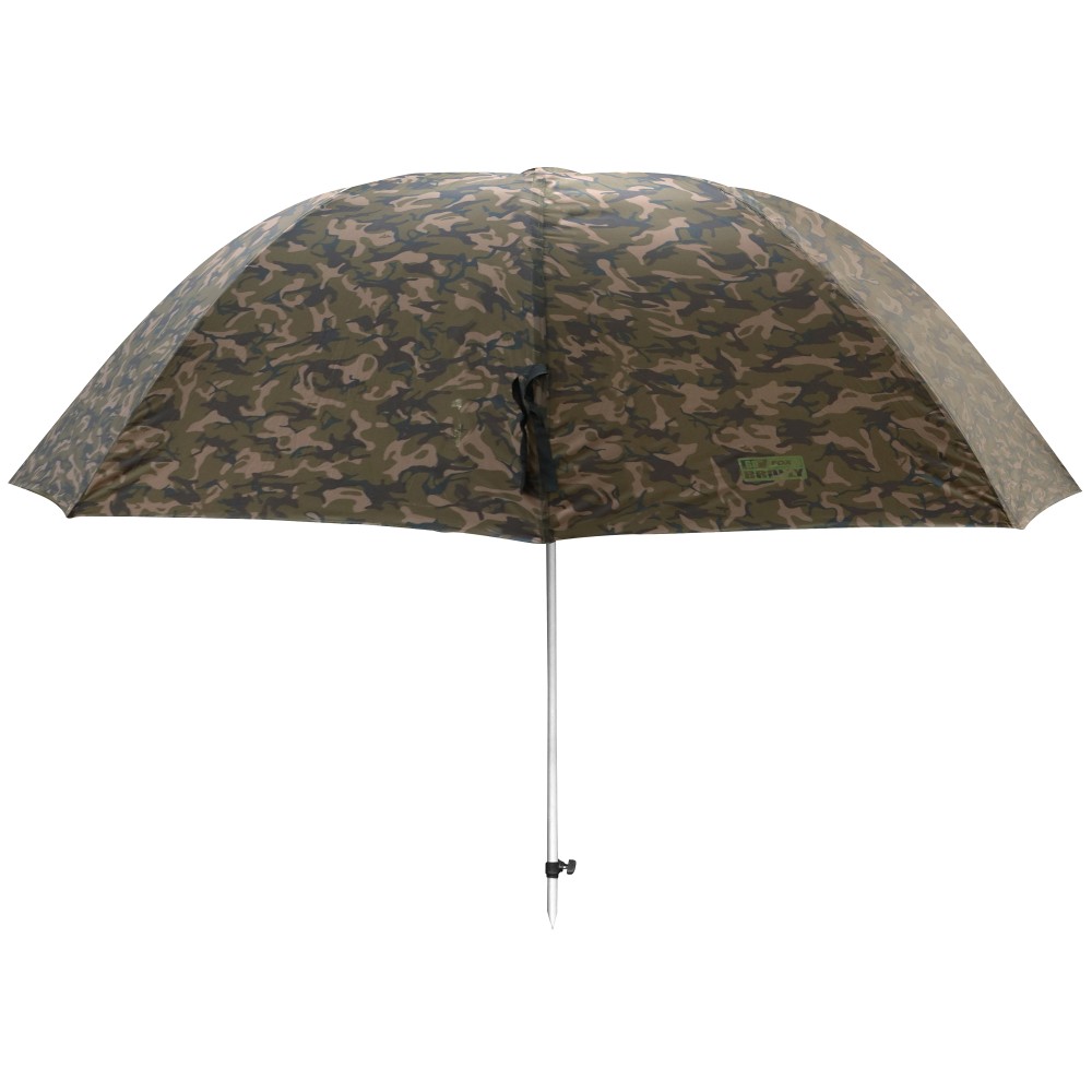 Fox FOX 60 Camo Brolly - Angelschirm Bogenspannweite 300cm
