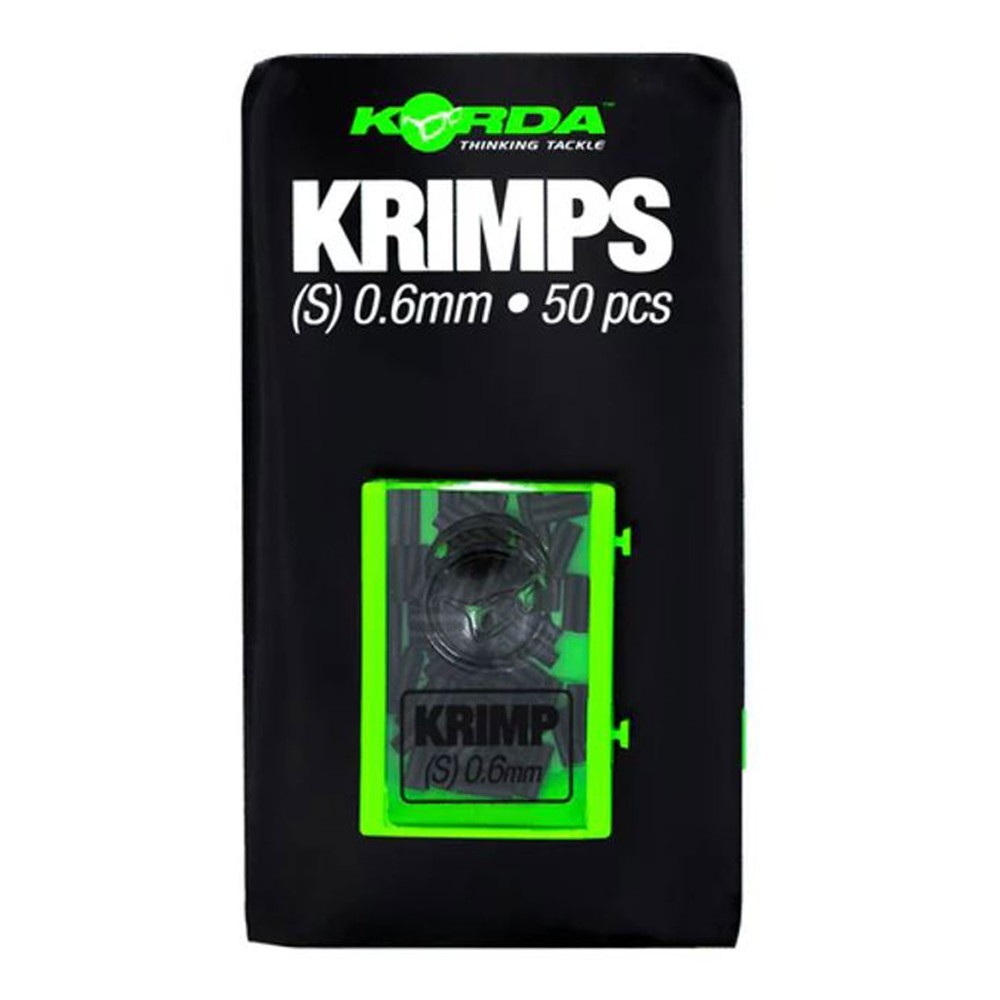 Korda Spare Krimps - Quetschhülsen Small 0,6mm - 50 Stück