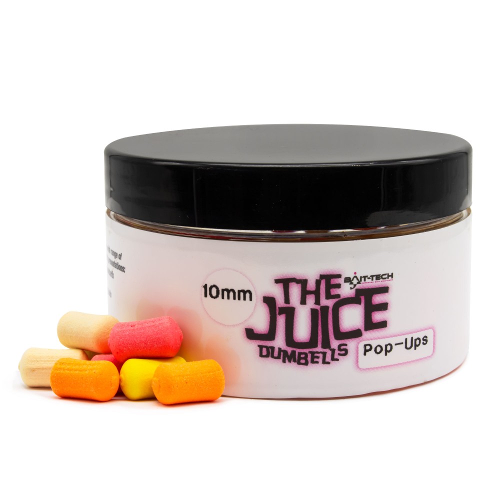 Bait Tech The Juice Dumbells - Pop-Ups 8x12mm - (100ml)