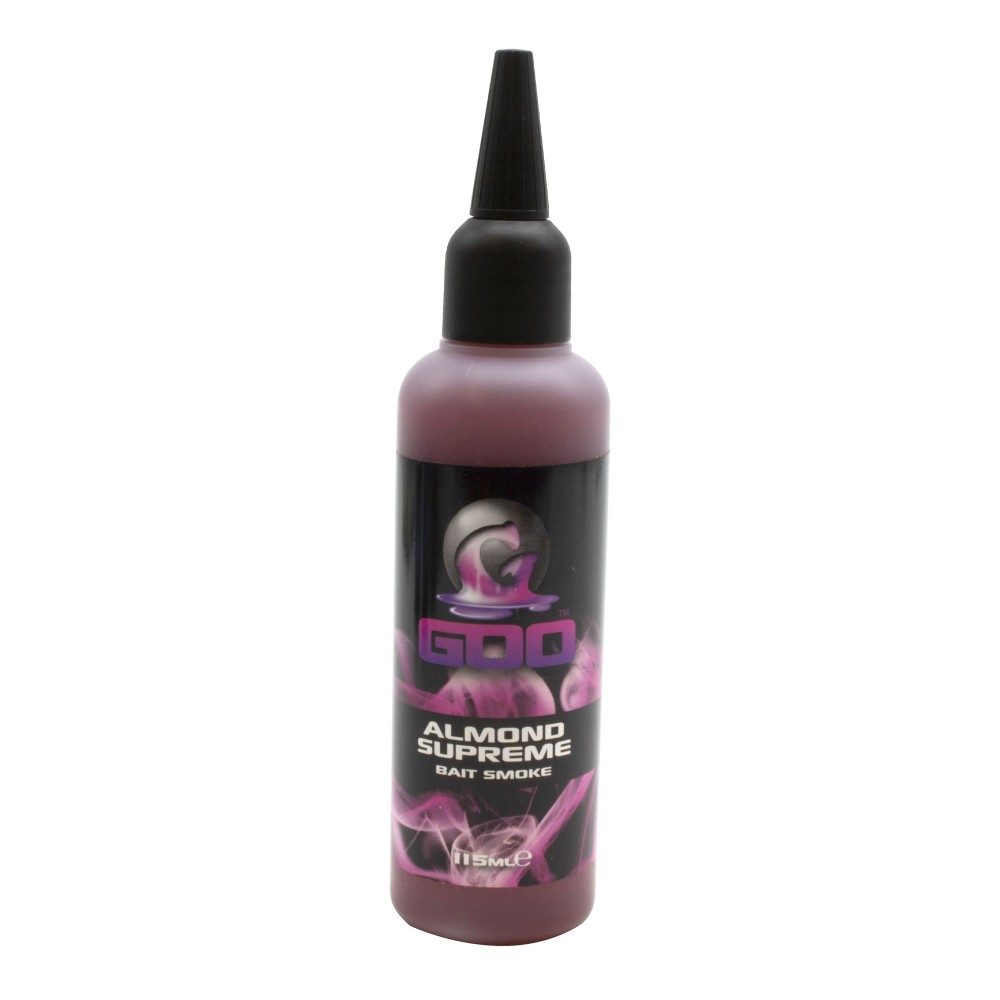 Korda The Goo Almond Supreme Bait Smoke - Pink - dünnflüssig - UV-aktiv - 115ml
