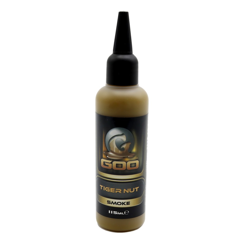 Korda The Goo Flüssig Lockstoff Tiger Nut Smoke - Braun - 115ml