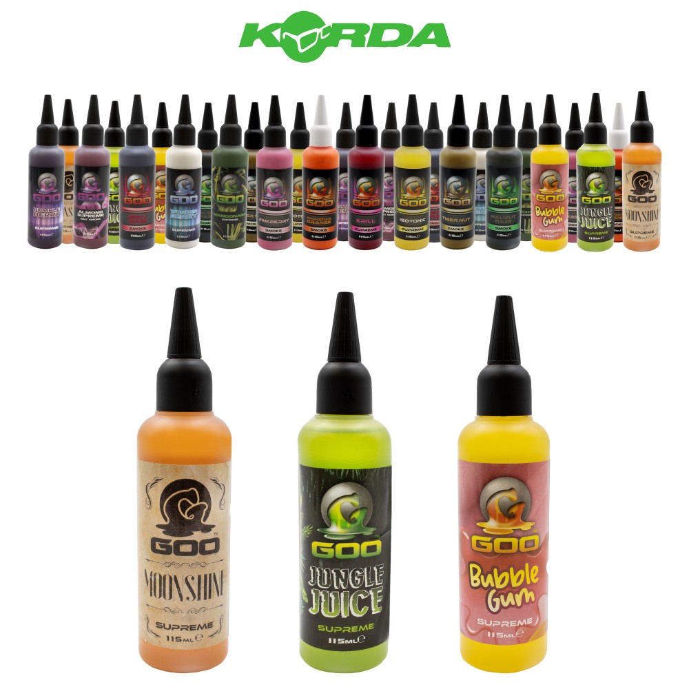 Korda The Goo - Flüssig Lockstoff Bumbleberry Supreme - kirschrot - dünnflüssig - 115ml