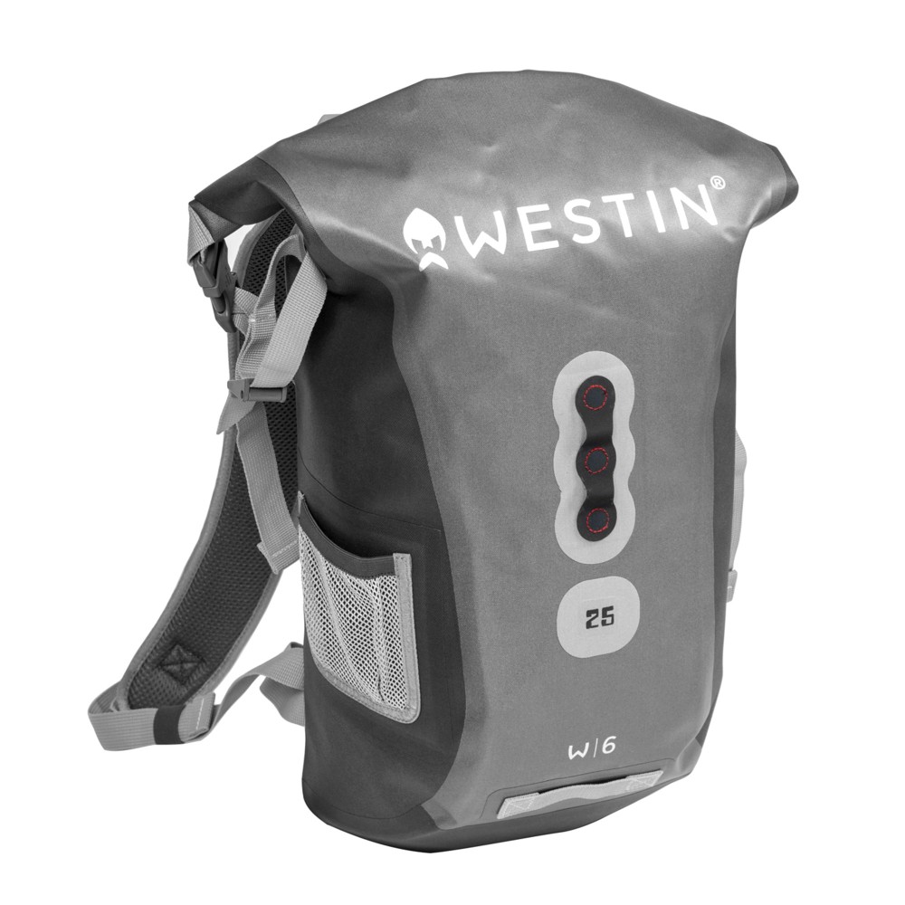 Westin W6 Roll-Top Backpack - Rucksack Silver/Grey - 25L