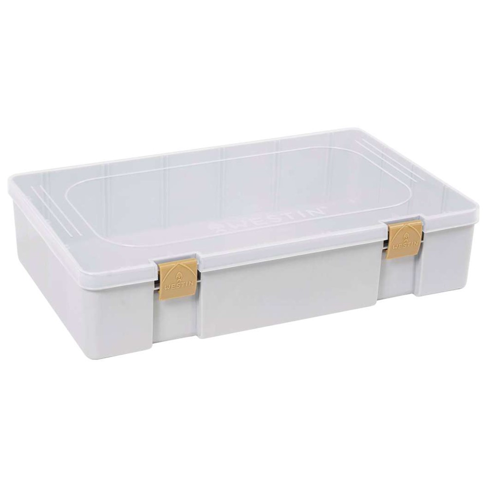 Westin W3 Tackle Box Kunstköderbox 36 x 22,5 x 8cm - grey clear - 1Stück