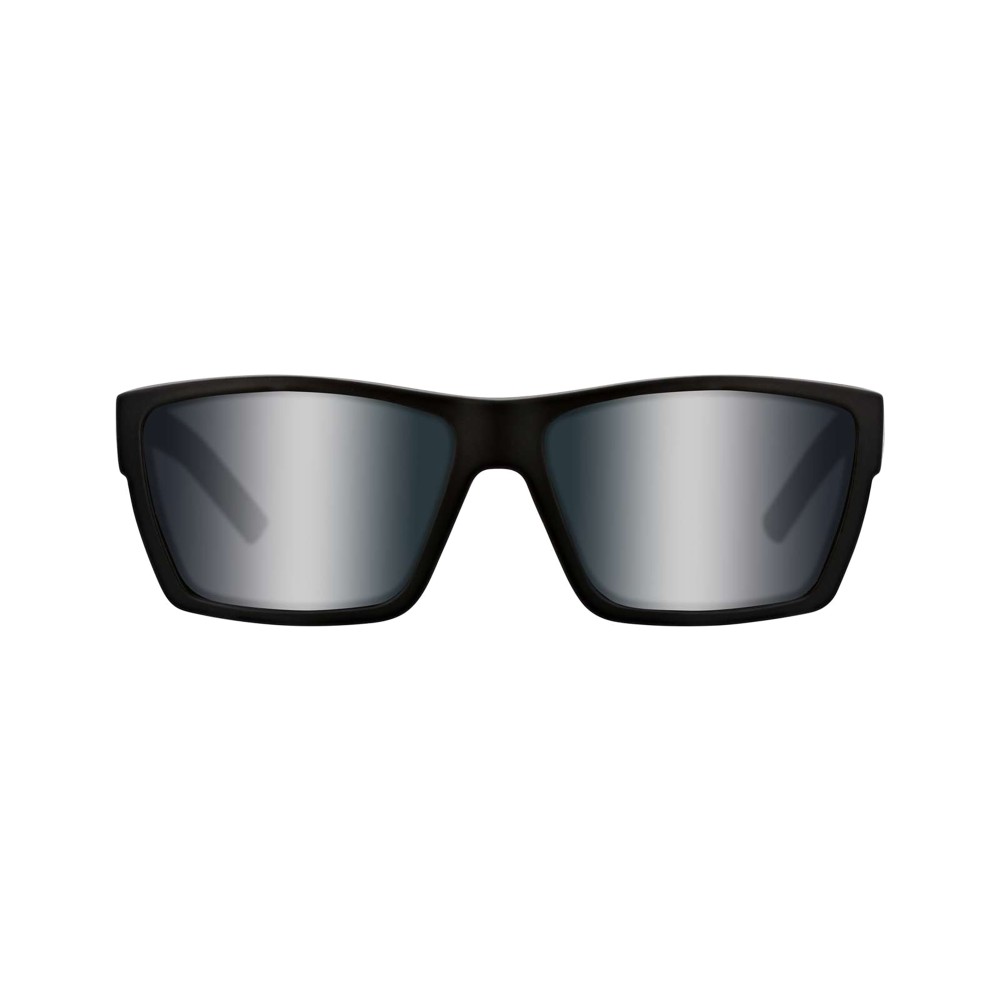Westin W6 Street 100 Matte Black - LB Smoke LM Silver Flash AR Blue - Polarisationsbrille