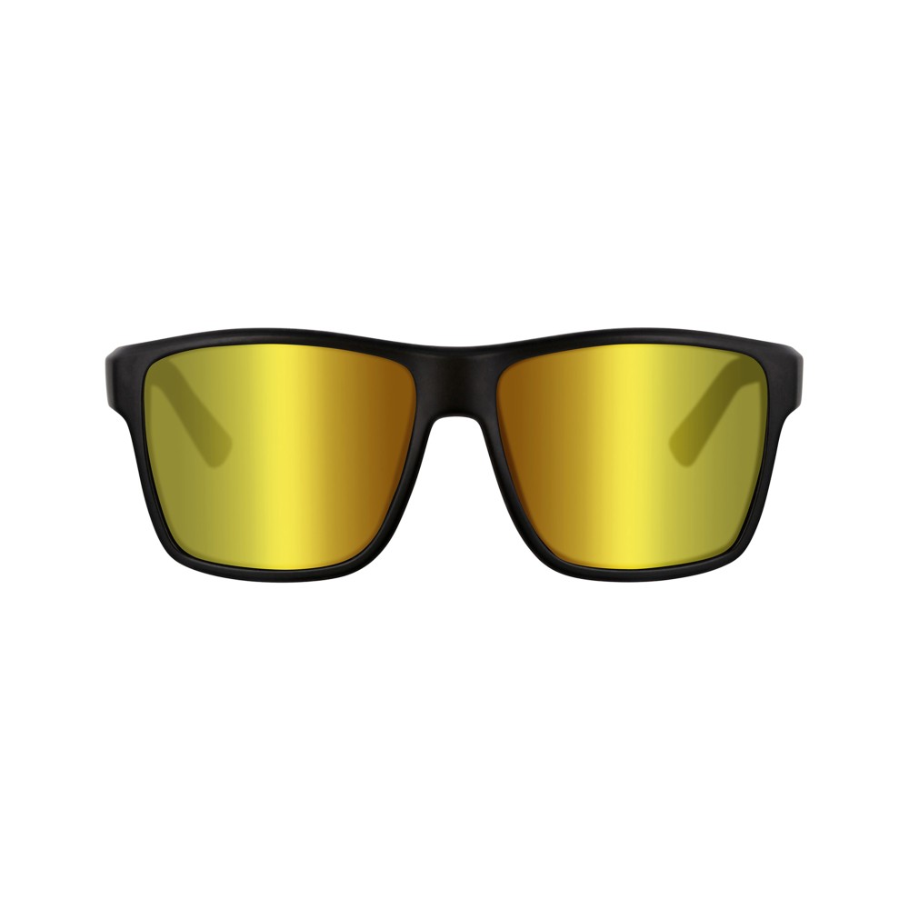 Westin W6 Street 200F - Polarisationsbrille Matte Black - LB Brown LM Yellow AR Green