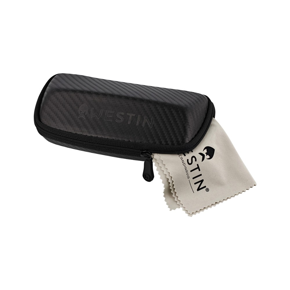 Westin W6 Street 200F - Polarisationsbrille Matte Black - LB Brown LM Yellow AR Green