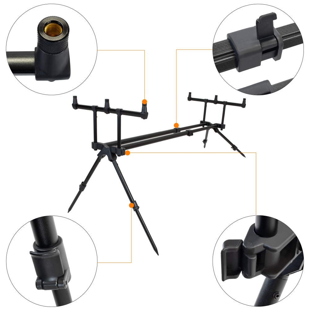 M-Pod - Rod-Pod Mattschwarz