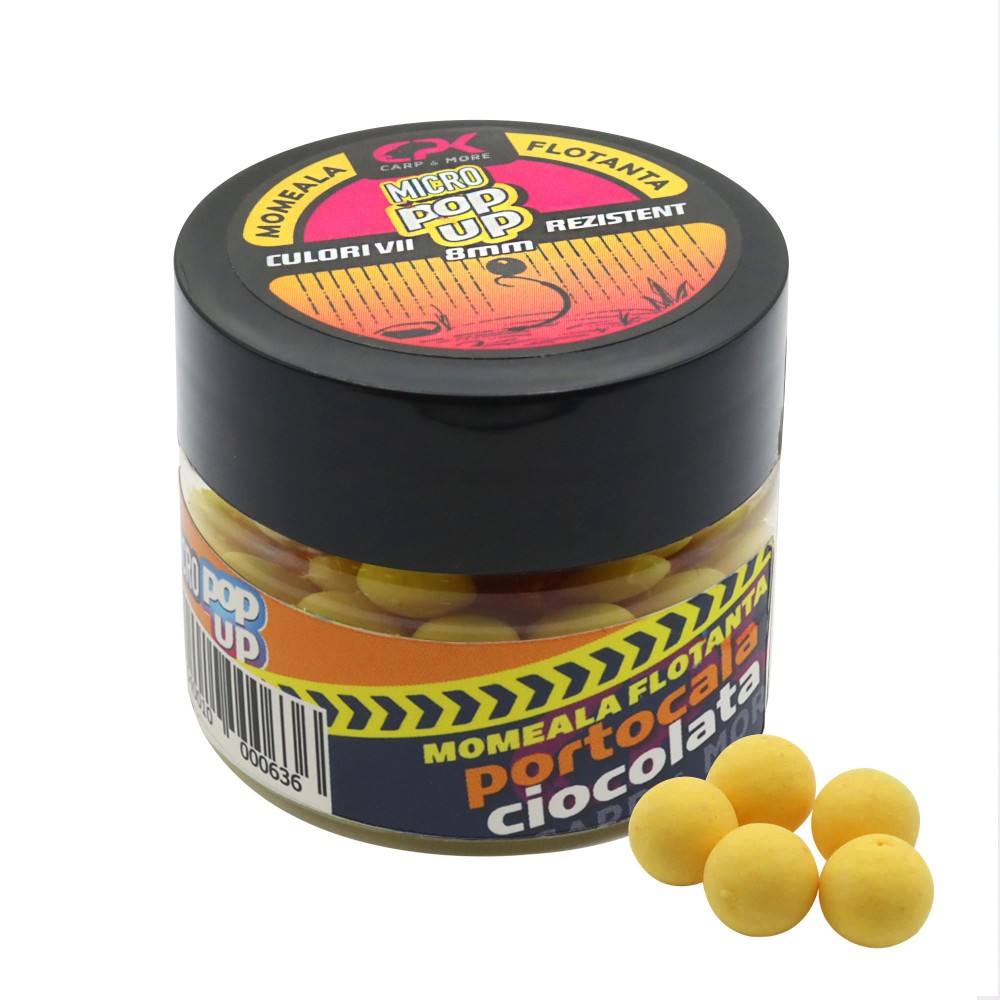 CPK Micro Pop-Up 8mm - Orange & Chocolate