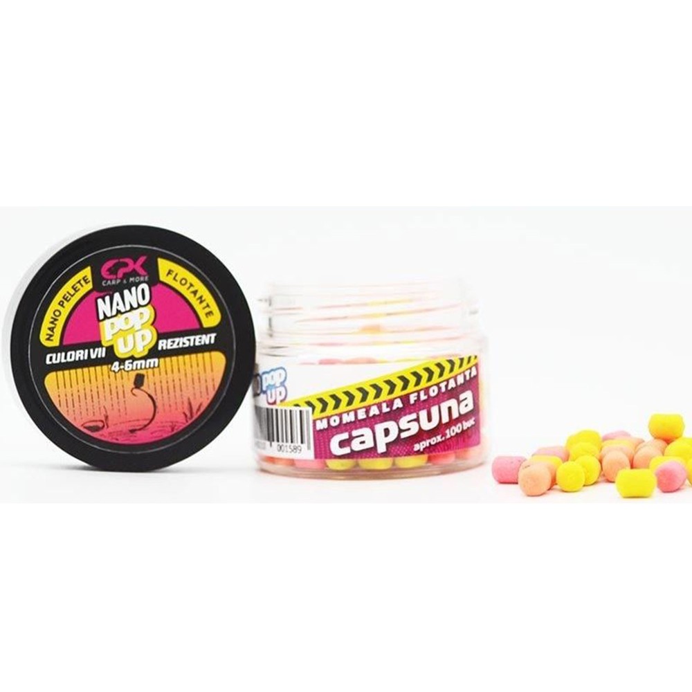 CPK Nano Pop-Up - Boilie 6mm - Strawberry