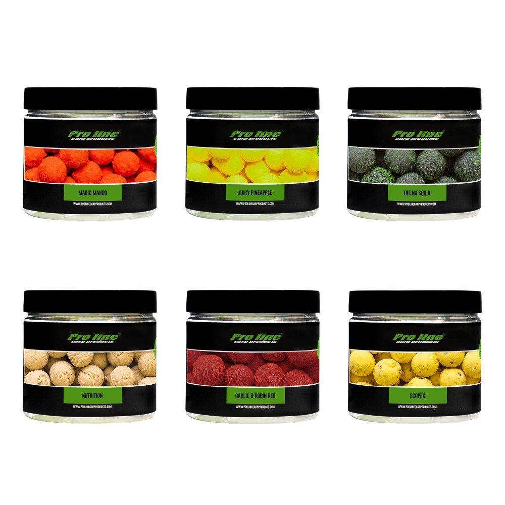 Pro line Readymades Pop-Ups - Boilies Scopex - gelb - 200ml - 15mm