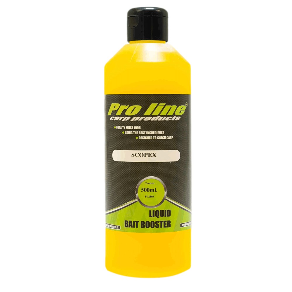 Pro line Readymades Liquid Bait Booster - Flüssiglockstoff Scopex - gelb - 500ml