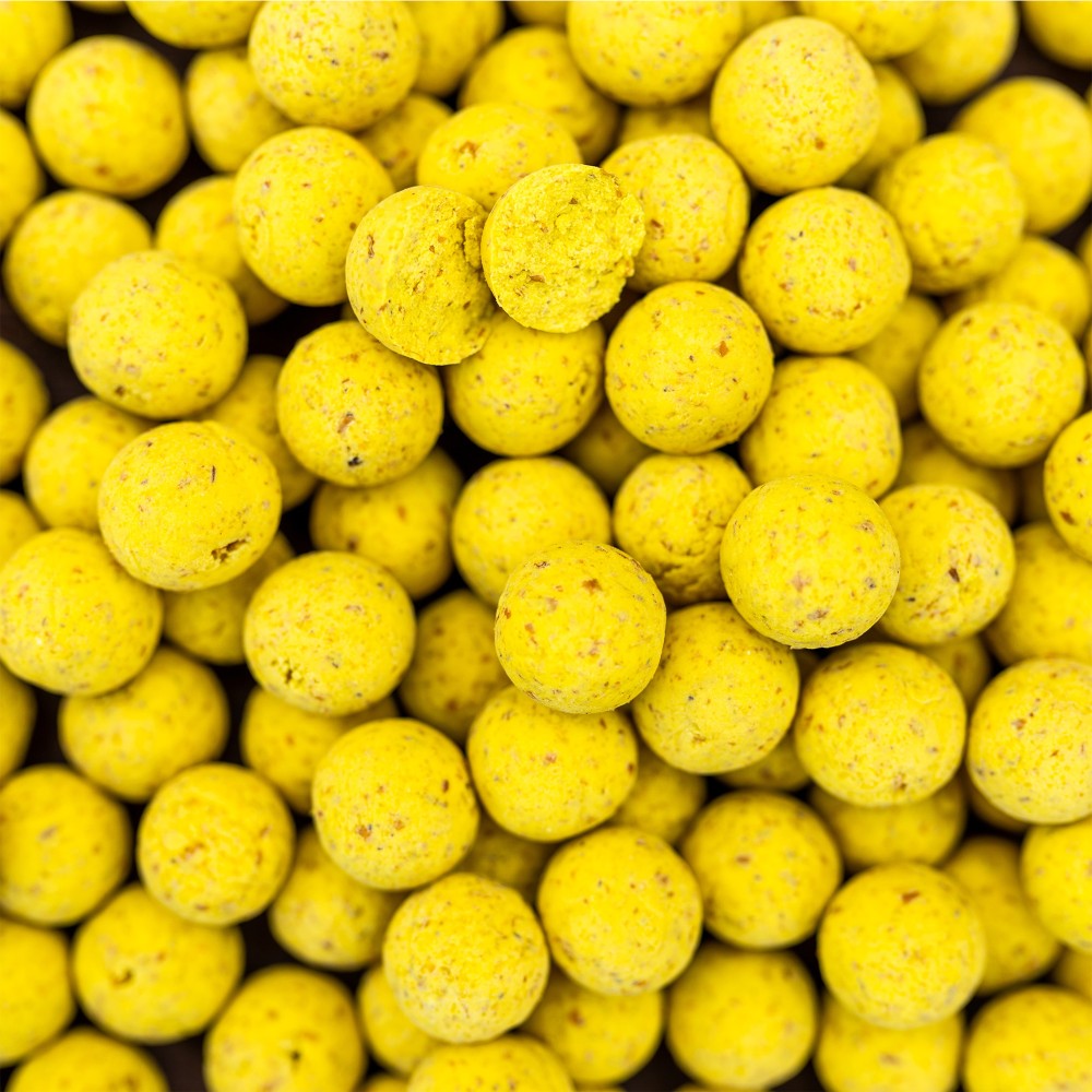 Pro line Readymades Boilies Juicy Pineapple - neon gelb - 1kg - 15mm