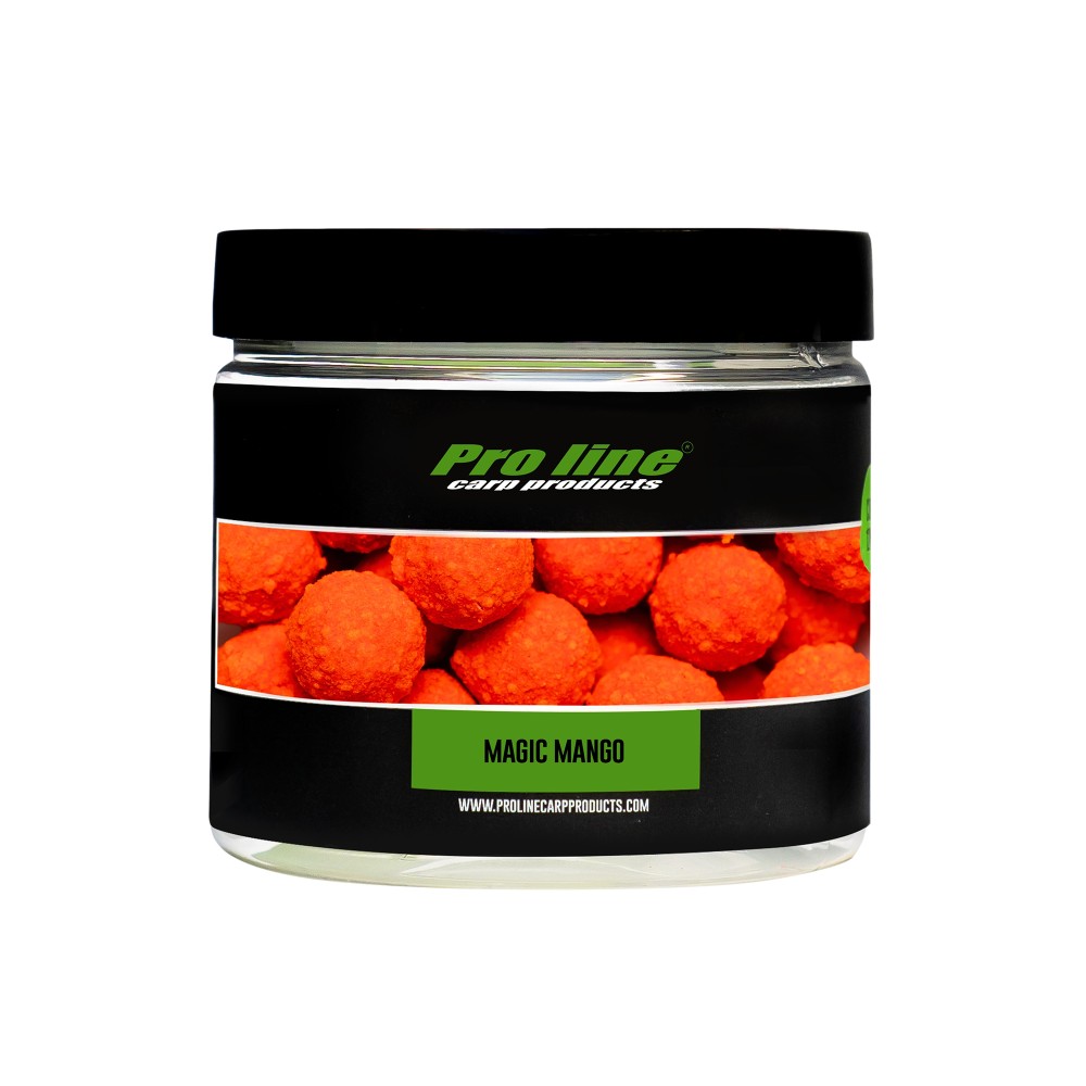 Pro line Readymades Pop-Ups Boilies Magic Mango - orange - 200ml - 15mm