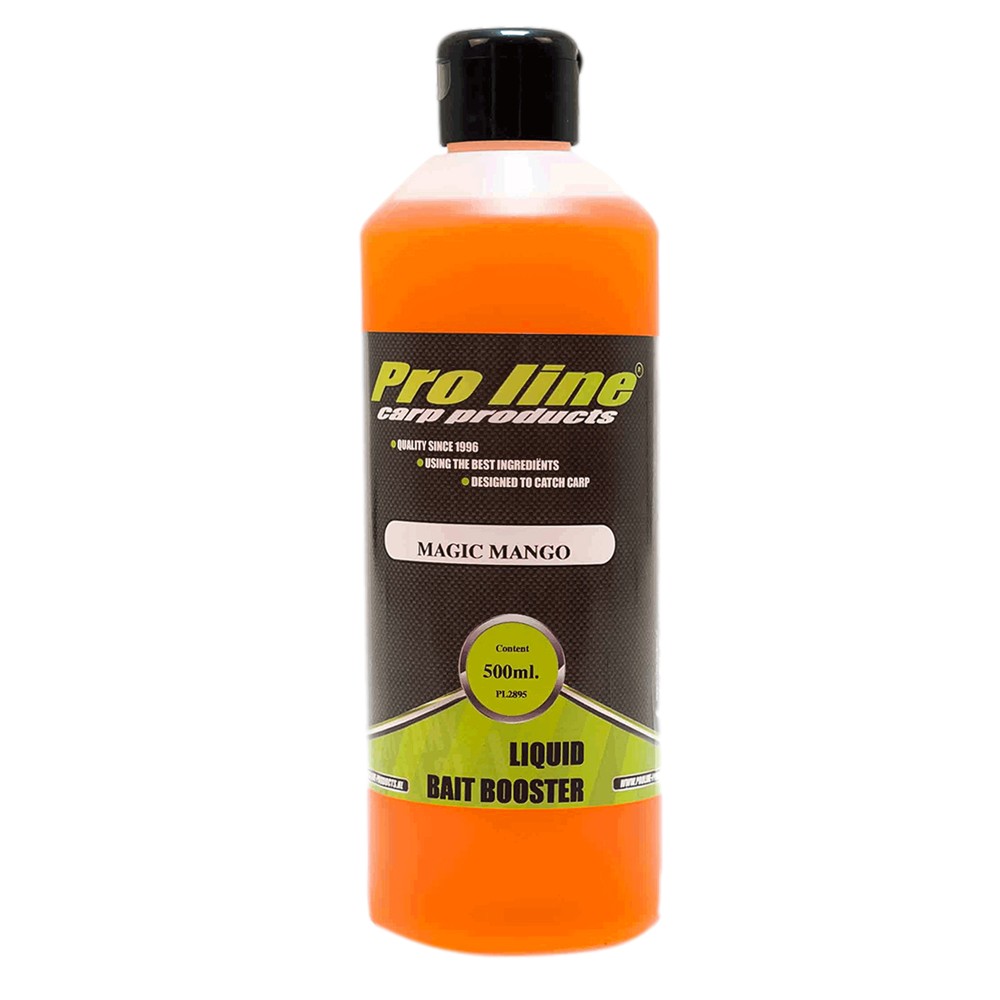 Pro line Readymades Liquid Bait Booster Magic Mango - orange - 500ml