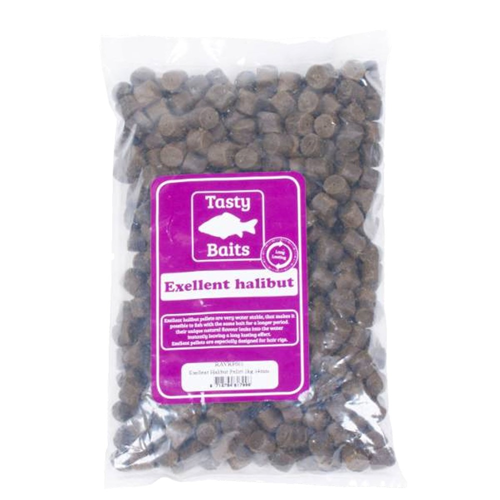 Tasty Baits Exellent Halibut Pellet 14mm - 1kg