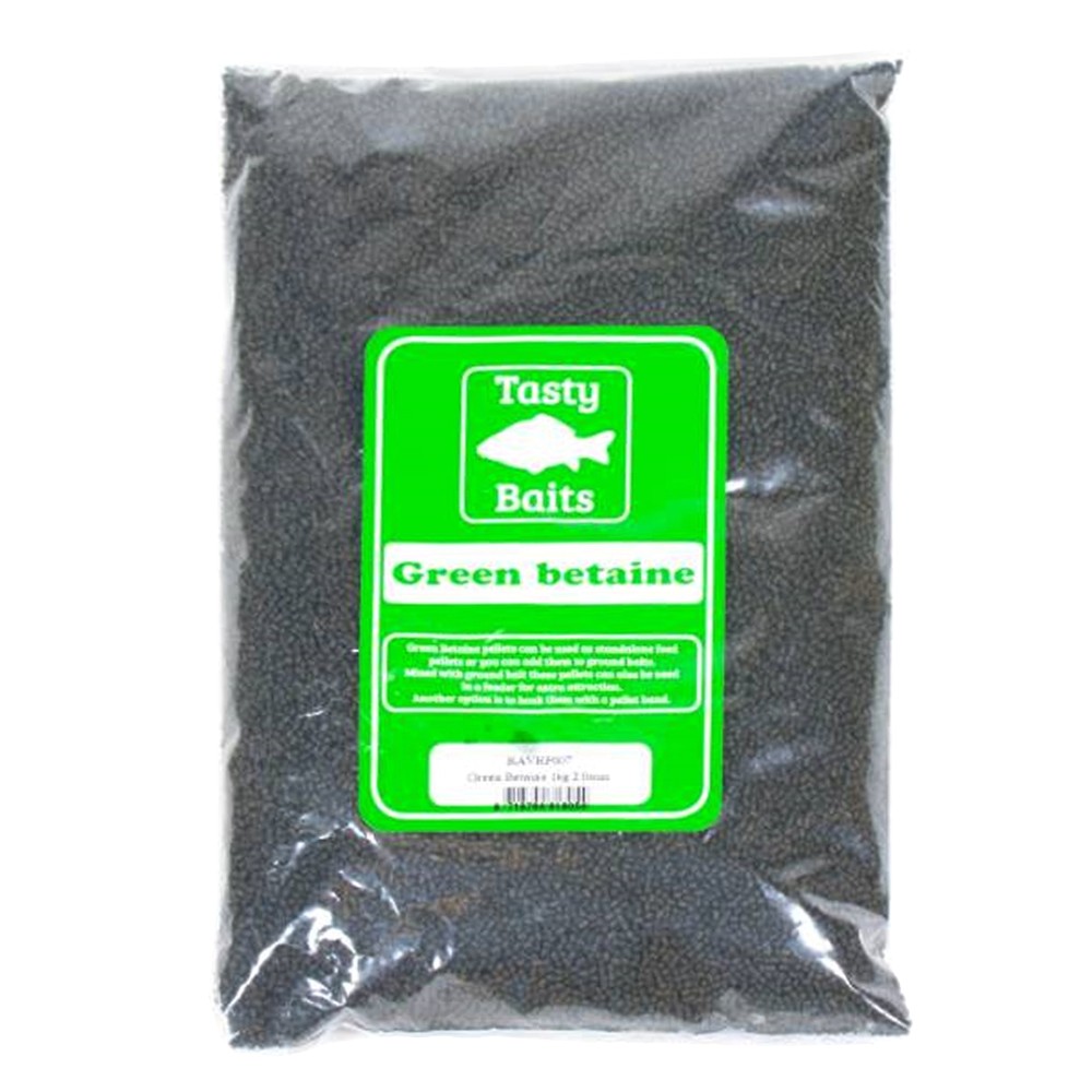 Tasty Baits Green Betaine Pellet 2,0mm - 1kg