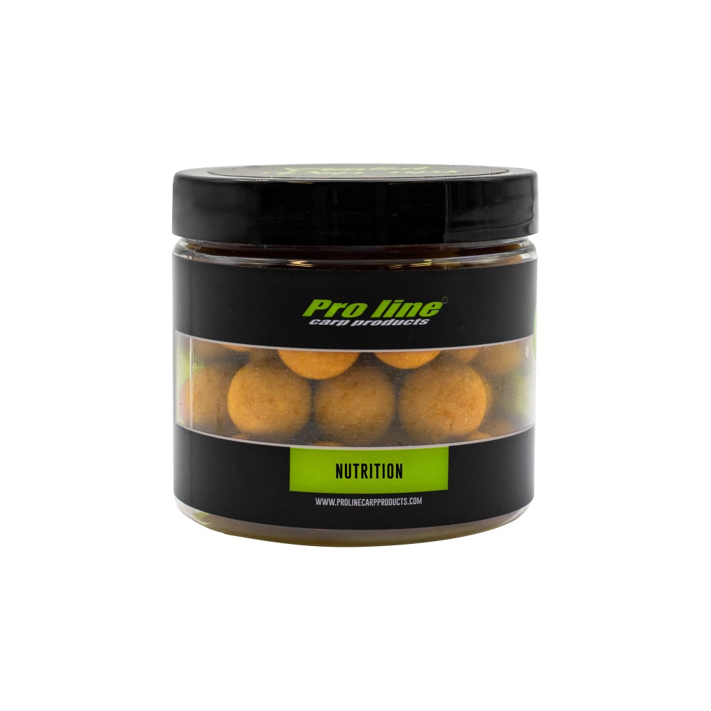 Pro line Readymades Coated Pop-Ups Core - Boilies NuTrition - beige - 200ml - 15mm