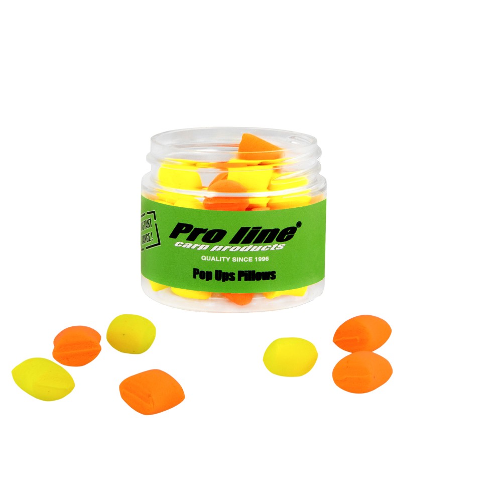 Pro line High Instant Readymades Pop-Ups Pillows - Boilies Banana ´n Butyric - gelb/orange - 50ml