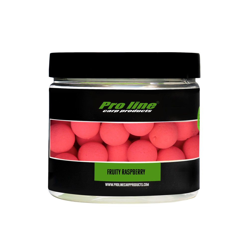 Pro line Fluor Pop-Ups Boilies Fruity Rasberry - 12mm