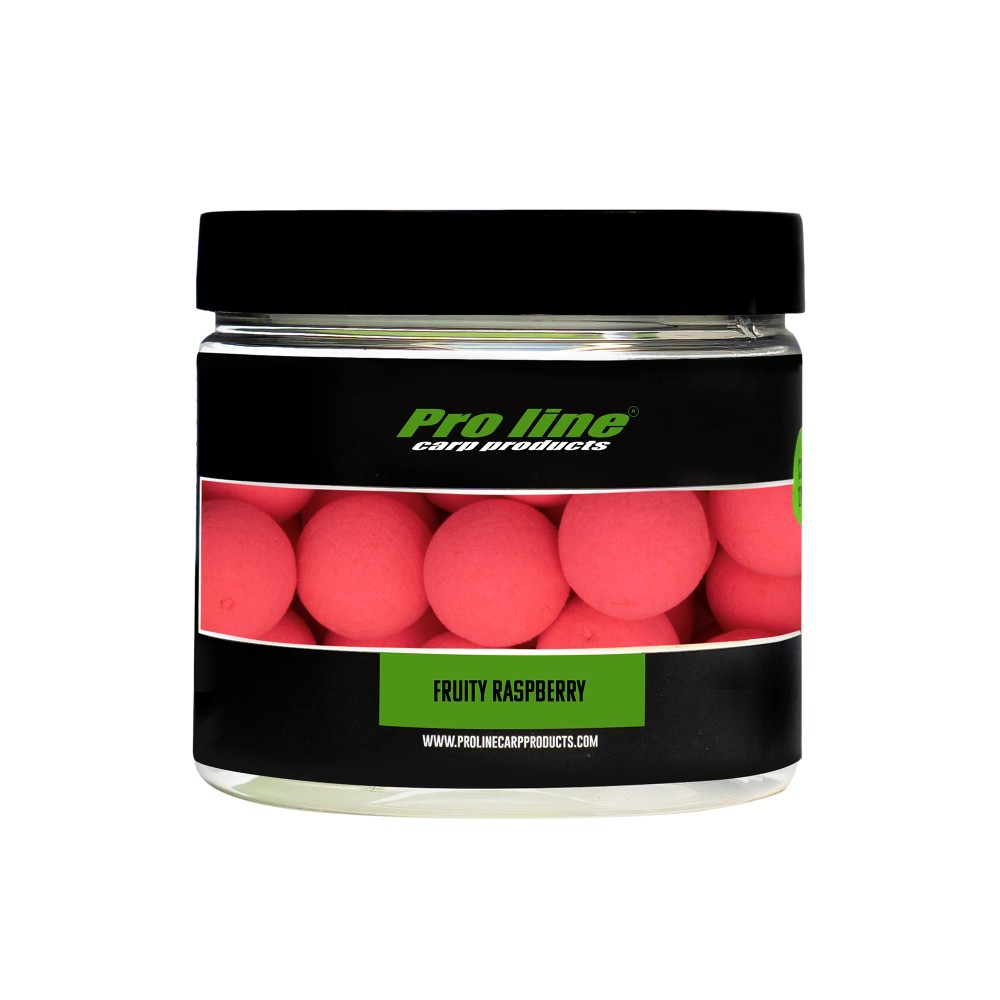 Pro line Fluor Pop-Ups Dumbells Boilies Fruity Rasberry - 12mm