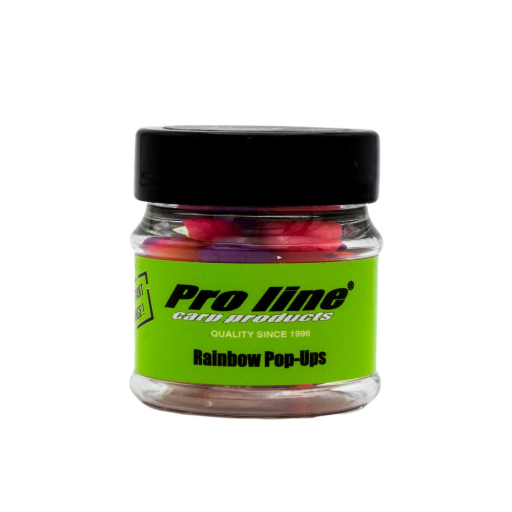 Pro line High Instant Readymades Rainbow Pop-Ups Boilies Peach & Pepper - orange - 50ml - 15mm